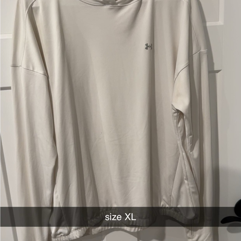 Under Armour Men's Cream Hoodie